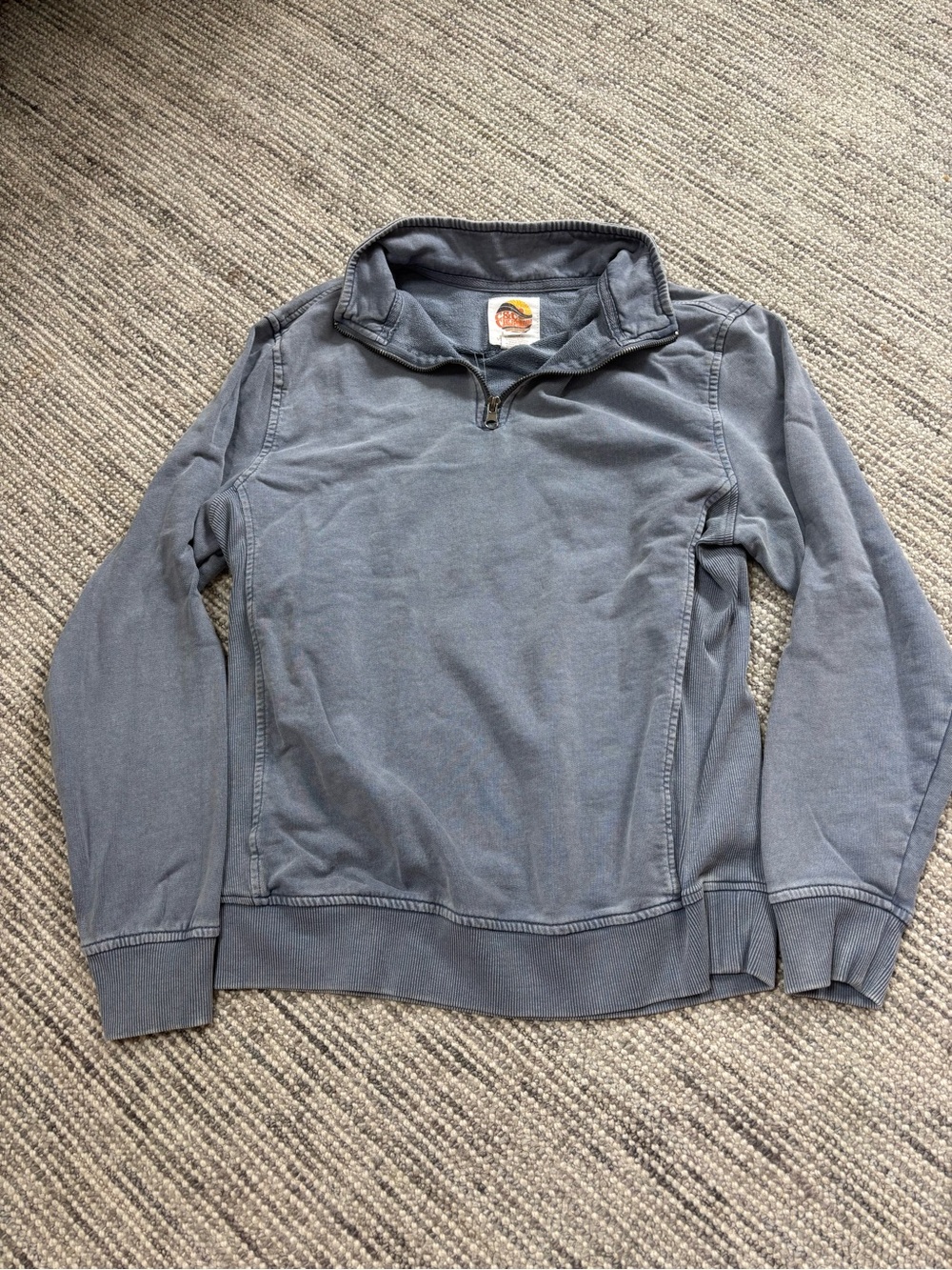 C&C California Women’s Quarter-Zip Sweater - Slate- Size Small